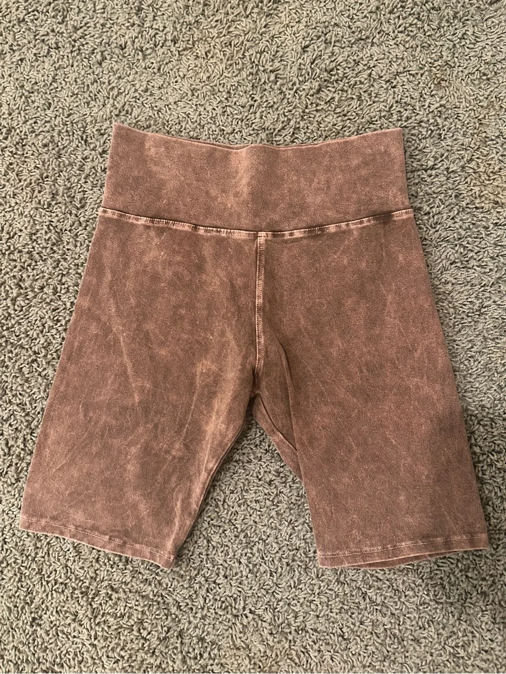 Brown Biker Shorts